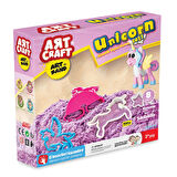 Art Sand Unicorn Seti 500 Gr. - Oyun Kumu Seti - Kinetik Kum Seti - Natural Kum - Doğal Kum