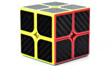 Orijinal MoYu Fiber Karbon 2x2 Küp - Moyu Speed Cube - Moyu Fiber Karbon 2x2 Zeka Küpü - Zeka Küpü - Rubik Küp