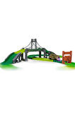 Dinozor Trucks 192 Parça Raylı Pist - Raylı Araç Oyuncak - Tren Oyuncak - Renkli Araç Yolu - Dino Trucks