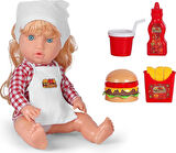 Senoş Burger Yiyor - Türkçe Konuşan Senoş Et Bebek - Konuşan Bebek - Senoş Bebek - Burger Et Bebek - Sarışın