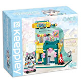 Mikro Blok Kaykay Dükkanı 344 Parça - Lego Setleri - Keeppley Mini Lego - Keeppley Lego - Mikro Bloklar