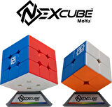 Orijinal NexCube 2x2 ve 3x3 Classic Küp - Nexcube Speed Cube - NexCube 2x2 ve 3x3 Classic Zeka Küpü - Zeka Küpü - Rubik Küp