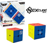 Orijinal NexCube 2x2 ve 3x3 Classic Küp - Nexcube Speed Cube - NexCube 2x2 ve 3x3 Classic Zeka Küpü - Zeka Küpü - Rubik Küp