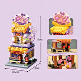 Mikro Blok Yelpaze Dükkanı 294 Parça - Lego Setleri - Keeppley Mini Lego - Dükkan Lego - Keeppley Lego - Mikro Bloklar