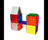 Orijinal Magnescape Magnetic Tiles 40 Parça - Magnetic Magical Magnet - Mıknatıslı Lego Magnescape