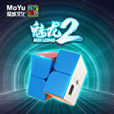 Orijinal MoYu Meilong 2x2 Küp - Moyu Speed Cube - Moyu 2x2 Zeka Küpü - Zeka Küpü - Rubik Küp