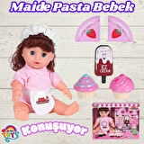 Maide Pasta Yiyor - Türkçe Konuşan Maide Et Bebek - Konuşan Bebek - Maide Bebek - Maide Pasta Bebek - Kumral