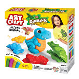 3D Dinozor Oyun Hamur Seti 200 Gr. - Oyun Hamuru Seti - Hamur Setleri - Hamur Kalıpları