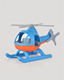 Lüx Mavi Büyük Helikopter - Plastik Helikopter - Kırılmaz Oyuncak - Kırılmaz Helikopter - Helikopter Oyuncakları - Helikopter Setleri