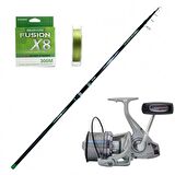Remixon Alcor 8000 - Ryobi Fukui 425cm 100-250gr Surf Olta Seti
