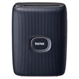 Instax Mini Link 2 Uzay Mavisi Yazıcı 10lu mini Film Deri Kılıf Albüm Çerçeve ve Kıskaçlı Stand