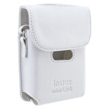 Instax Mini Link 2 Uzay Mavisi Yazıcı 10lu mini Film Deri Kılıf Albüm Çerçeve ve Kıskaçlı Stand