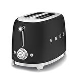 Smeg 50'S Style Special Edition Mat Siyah Kettle ve 1x2 Ekmek Kızartma Makinesi Seti
