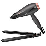 Babyliss 6709DE Smooth Pro 2100 Saç Kurutma Makinesi ve ST250E Super Shine 230 Saç Düzleştirici Set