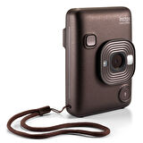 Instax mini LiPlay Hybrid Deep Bronze Fotoğraf Makinesi-10'lu Film ve Çerçeve Hediye Seti