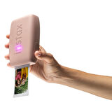 Instax mini Link 3 Pembe Akıllı Telefon Yazıcısı Beyaz Çanta Deri Albüm ve 20'li mini Film