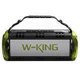 W-KING D8-1 Bluetooth Hoparlör, 90W Ultra Bass Boombox, 40 Saat Çalma Süresi, IPX6 Suya Dayanıklı, Kablosuz Stereo TWS, Powerbank/TF/Aux/Bluetooth5.0/NFC, Ses Bombası