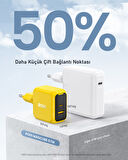 Aohi Magcube 67W 2 Portlu Şarj Adaptörü, 240W 480Mbps PD 3.1 MFI Lisanslı Süper Hızlı Şarj/Data Kablo Seti