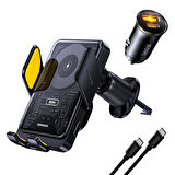 Aohi Superauto 65W Araç İçi Şarjı, 15W Şarj Aleti Handsfree Telefon Tutucu