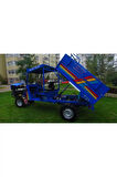 Muratti MT515 Dizel Mıtsubishi L2E Patpat Çapa Makinası 15HP Damperli