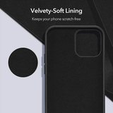 Samsung Galaxy S24 Plus İçi Kadife Silikon Kılıf Lila
