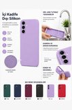 Samsung Galaxy A24 Liquit Lansman Silikon Lila