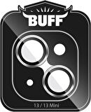 Apple iPhone 15 Gerçek Cam Safir Lens Koruma Gümüş