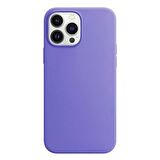 Apple iPhone 13 Pro 6.1'' Liquit Lansman Silikon Lila