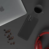 Samsung Galaxy A53 İnce Mat Silikon Kılıf Siyah