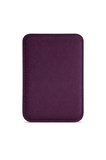 Lunex Premium Süet Magsafe Kartlık Burgundy Wine iPhone 12 Pro Max