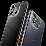 Xiaomi Redmi 12C Premium Şeffaf Silikon Kılıf