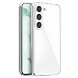 Samsung Galaxy S23 Plus Premium Silikon Kılıf Şeffaf