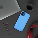 Apple iPhone 15 6.1'' İnce Mat Silikon Kılıf Mavi