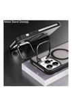 iPhone 15 Pro Max 6.7" StandGuard MagSafe Kılıf + Lens Koruma Gece Mavisi