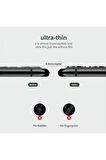 Apple iPhone 15 Plus 6.7'' Metal Çerçeveli Kamera Koruma Lensi Gümüş