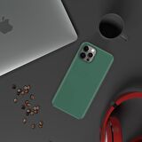 Apple iPhone 15 Pro Max 6.7'' İnce Mat Silikon Kılıf Haki