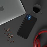 Apple iPhone 15 6.1'' İnce Mat Silikon Kılıf Siyah