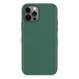 Apple iPhone 15 Pro 6.1'' İnce Mat Silikon Kılıf Haki