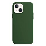 Apple iPhone 13 6.1'' Liquit Lansman Silikon Haki