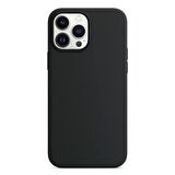 Apple iPhone 15 Pro Max 6.7'' Liquit Lansman Silikon Siyah