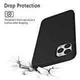 Apple iPhone 16 Pro Max 6.7'' Premium Silikon Kılıf Siyah