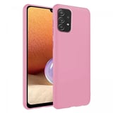 Samsung Galaxy A73 İnce Mat Silikon Kılıf Pembe