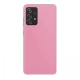 Samsung Galaxy A73 İnce Mat Silikon Kılıf Pembe