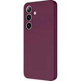 Samsung Galaxy S24 Plus İçi Kadife Silikon Kılıf Bordo