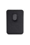 Lunex Premium Süet Magsafe Kartlık Midnight Black iPhone 17 Air