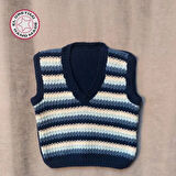 Uretti - Talia 8659 - 7524 El Örgüsü Erkek Çocuk Süveter - 2 Yaş