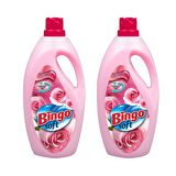 Bingo Soft Gülpembe Çamaşır Yumuşatıcısı 3 lt x 2 Adet