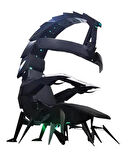 TWISTED MINDS SCORPION RGB ELEKTRİKLİ KARBON ÇELİK PROFESYONEL GAMING SIMULATOR