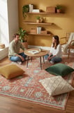 Fenomen Carpet Otantik Koleksiyonu Yumuşak Dokulu Eskitme Vintage Halı
