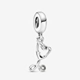 Kalp Stetoskop Sallantılı Charm 799072C01